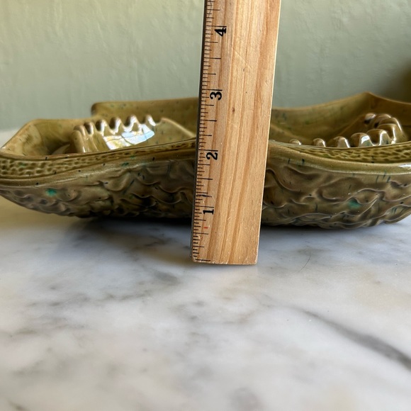 Vintage circa 1970s glazed ceramic ashtray - Picture 7 of 16